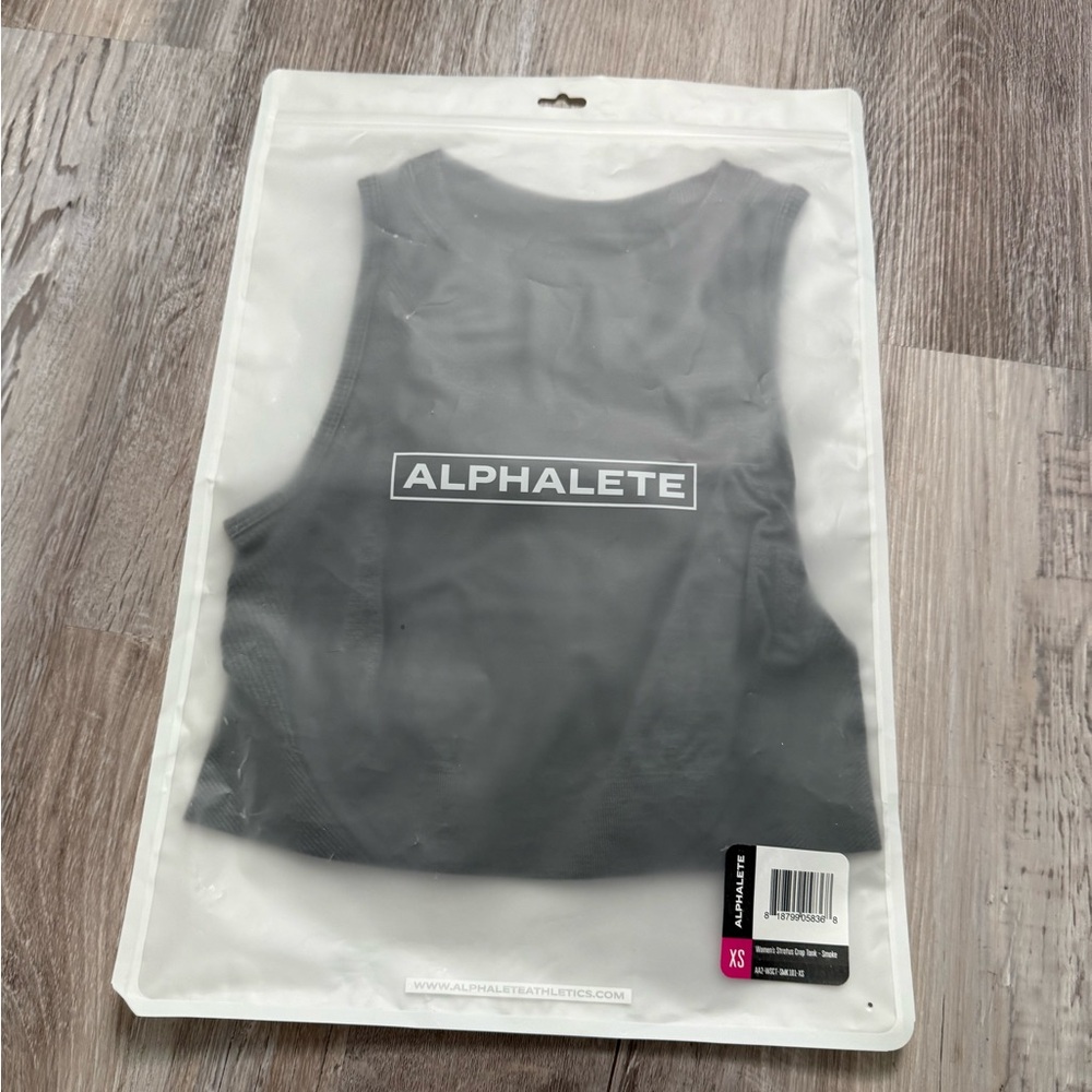 Alphalete Charcoal Athletic Top